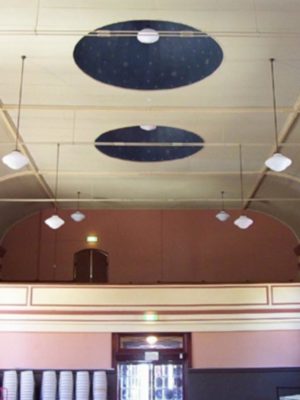 Painted Heritage Hall Ceiling - Commercial Painters Mid North Coast, NSW